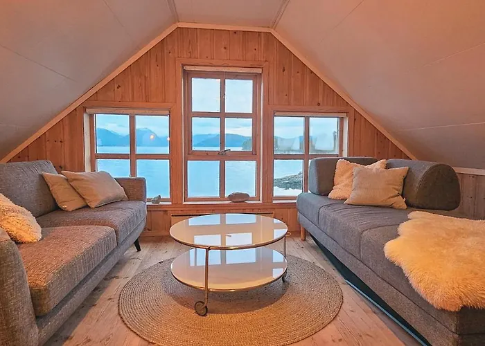 펜션 Fjordside Boathouse Hardanger *