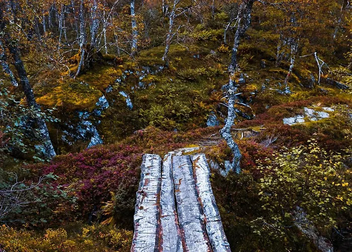 펜션 Fjordside Boathouse Hardanger