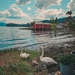 Fjordside Boathouse Hardanger