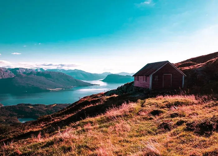 Fjordside Boathouse Hardanger Semesterbostad Kvam (Hordaland)